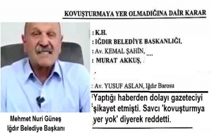Gazeteciyi şikayet eden M. Nuri Güneş'e kötü habar: Savcılık reddetti